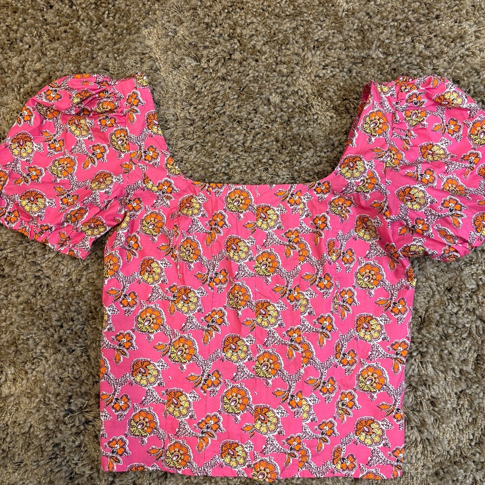 JCrew Floral Blouse 4